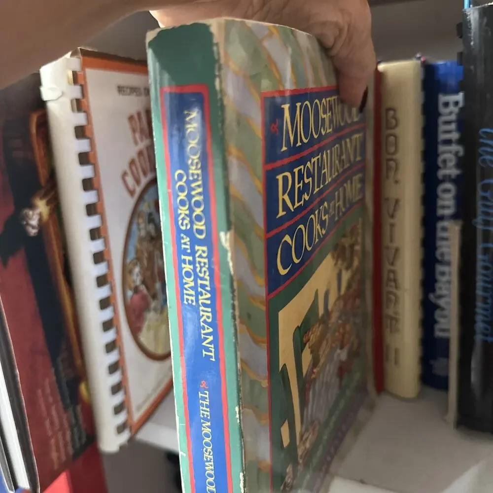 Vintage 1994 Moosewood Restaurant Cooks‎ At Home Cookbook Recipes Cook Book
